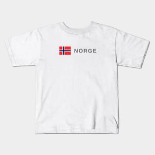 Norge Norway Kids T-Shirt